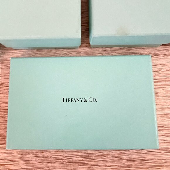 Tiffany & Co. Box Set of 8 Blue Vintage Pouch Empty Boxes Jewelry Storage - Picture 10 of 10
